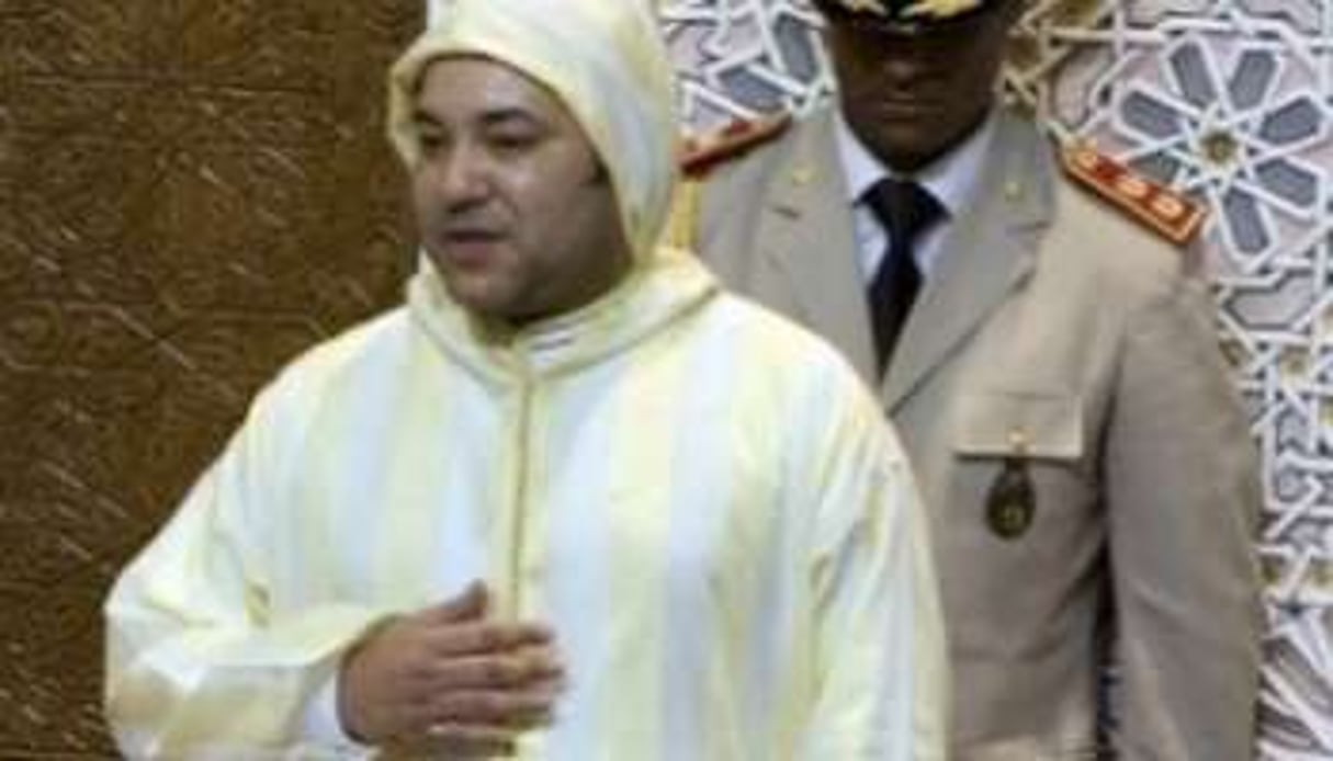 Le roi du Maroc, Mohammed VI, à Rabat le 9 novembre 2009. © AFP