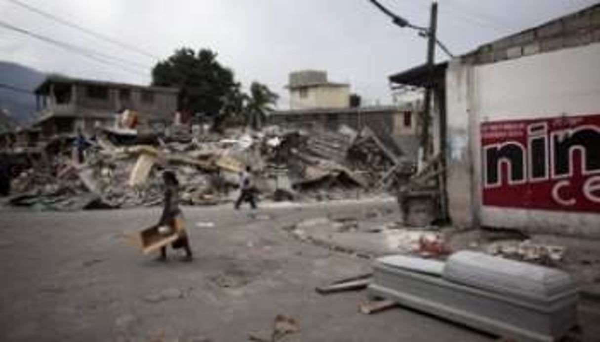 Le 12 janvier, Haïti a été dévasté par un séisme qui a fait quelque 75 000 morts. © AFP