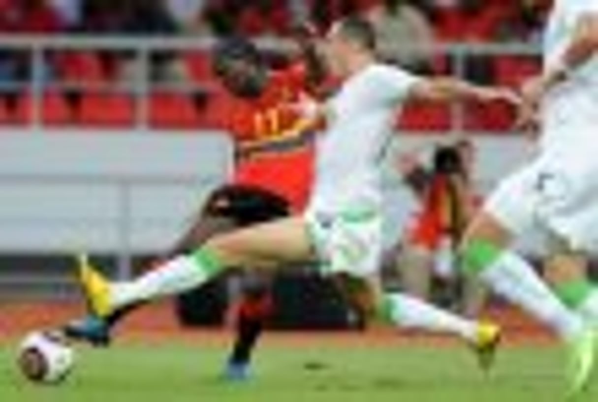 CAN 2010: Hassan Yebda en quarts de finale contre la Côte d’Ivoire © AFP