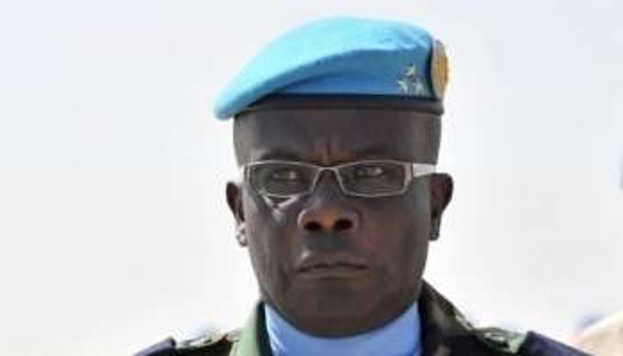 Le chef de la Minurcat le général El Hadj Mouhamadou Kandji le 15 mars 2009 dans l’est du Tchad