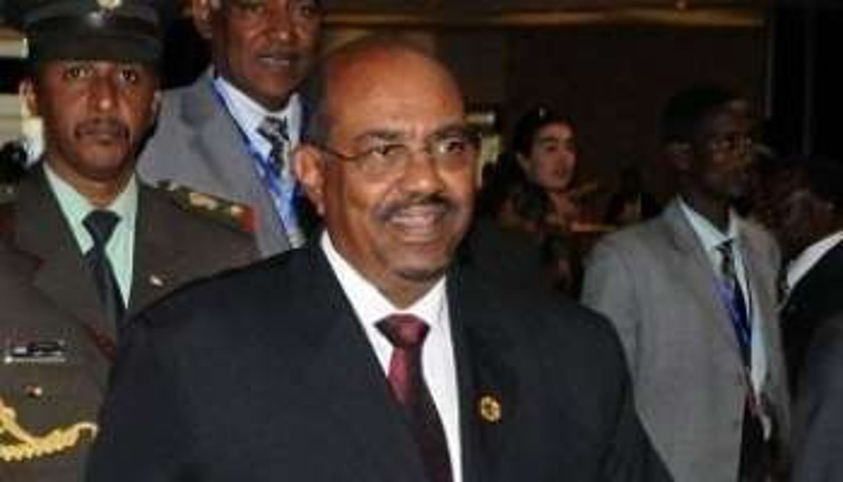 Le président soudanais Omar el-Béchir, le 3 février 2010 à Addis Abeba © AFP