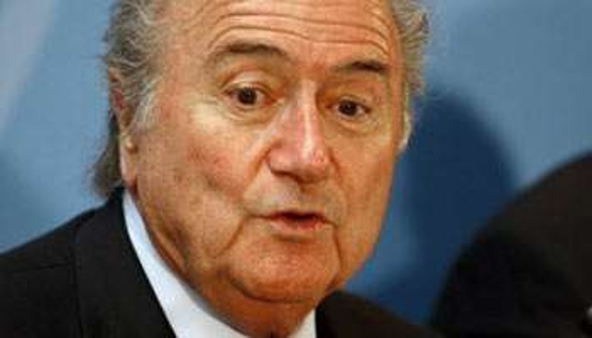 Sepp Blatter a longtemps plaidé pour l’organisation d’une Coupe du monde en Afrique © AFP