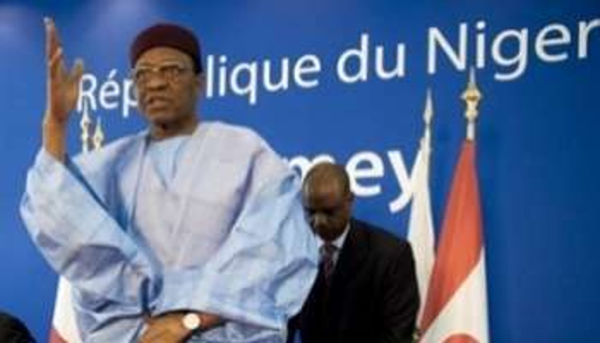 Le président nigérien Mamadou Tandja © AFP