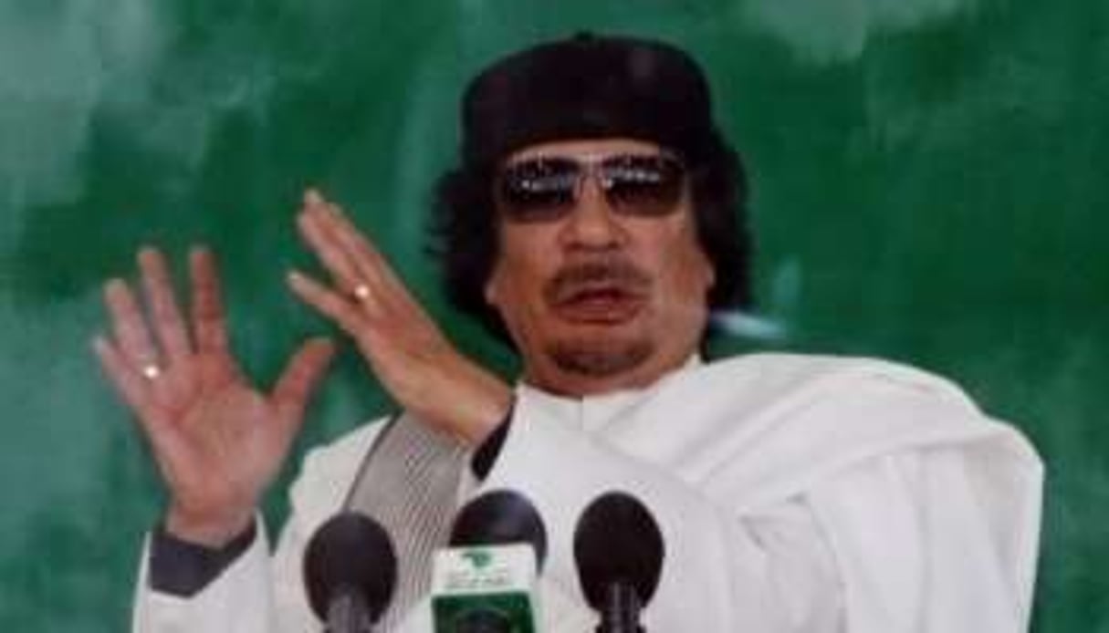 Mouammar Kaddafi fait monter la pression dans ses relations avec la Suisse © AFP