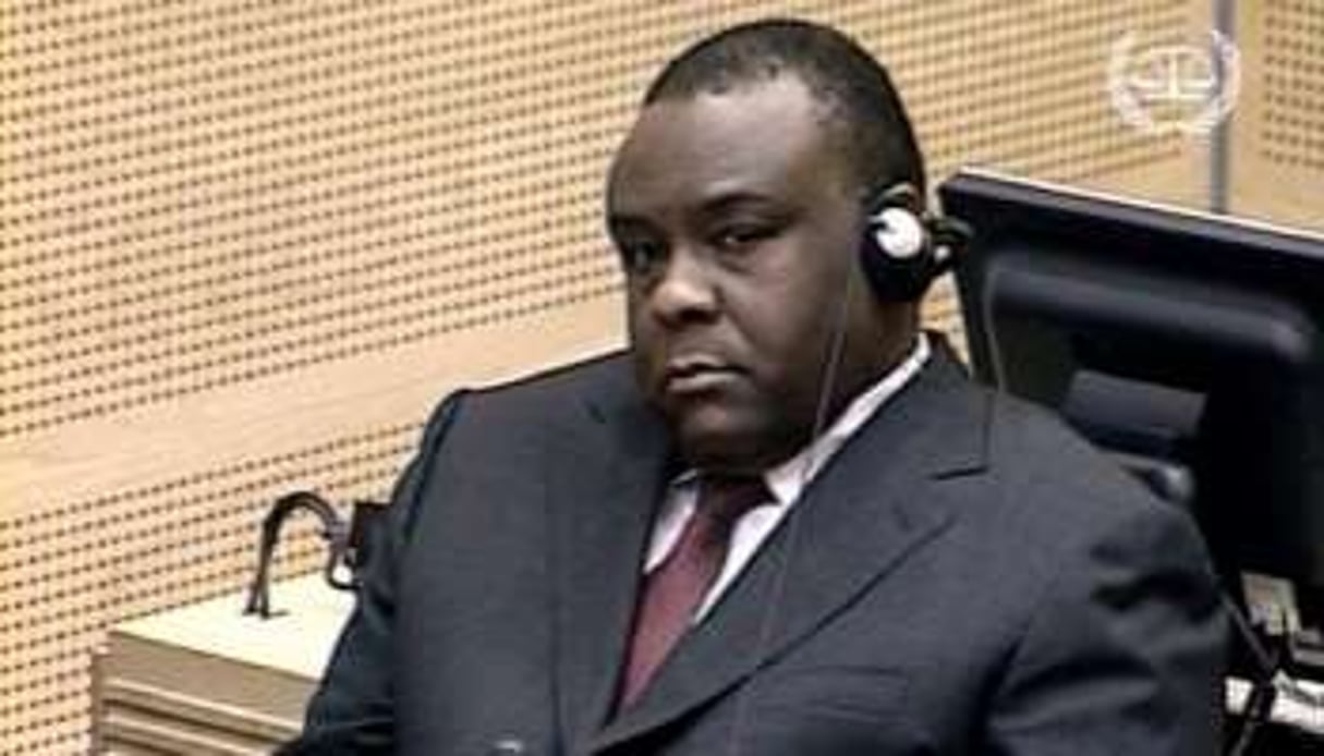 Jean-Pierre Bemba devant la Cour pénale internationale, en 2008 © CPI