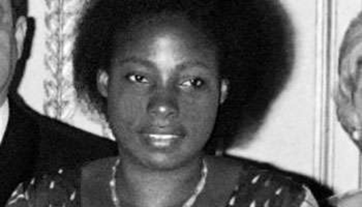 Agathe Habyarimana le 14 avril 1977 © AFP