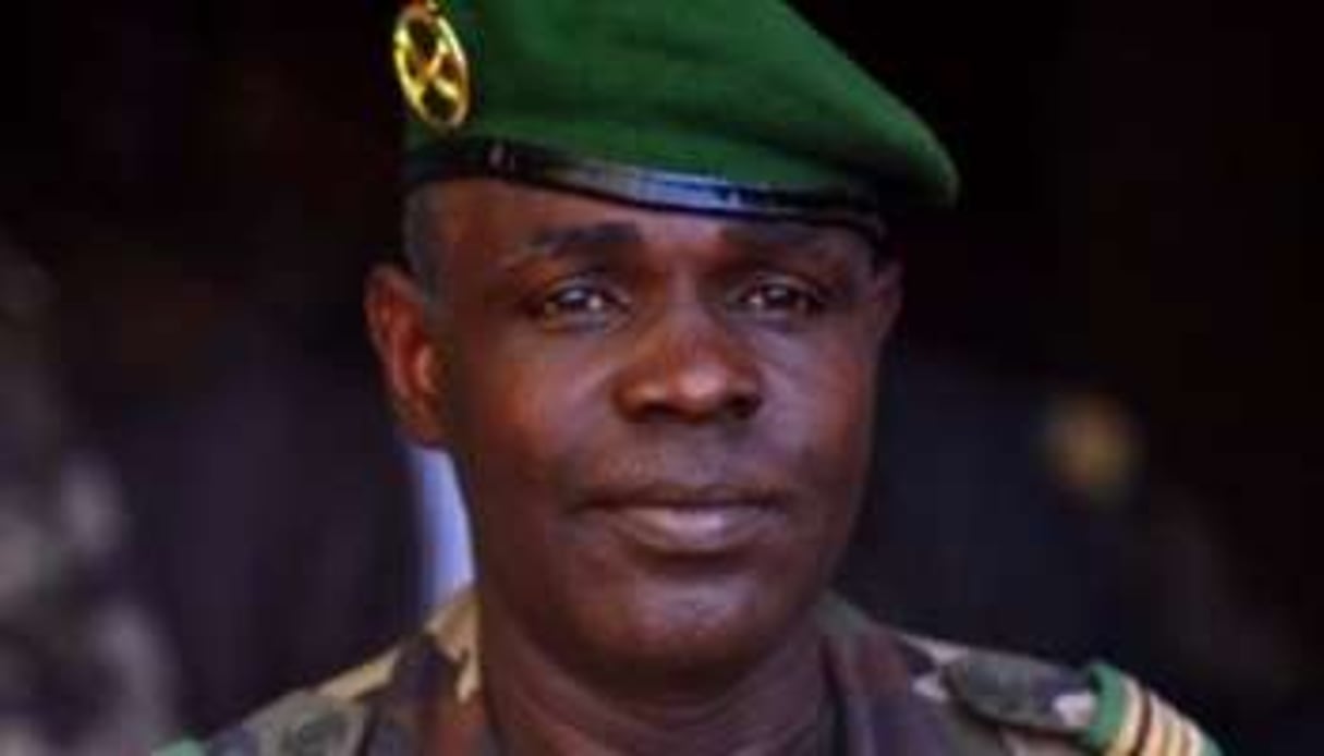 Le chef d’escadron Salou Djibo, chef de la junte au pouvoir à Niamey. © AFP