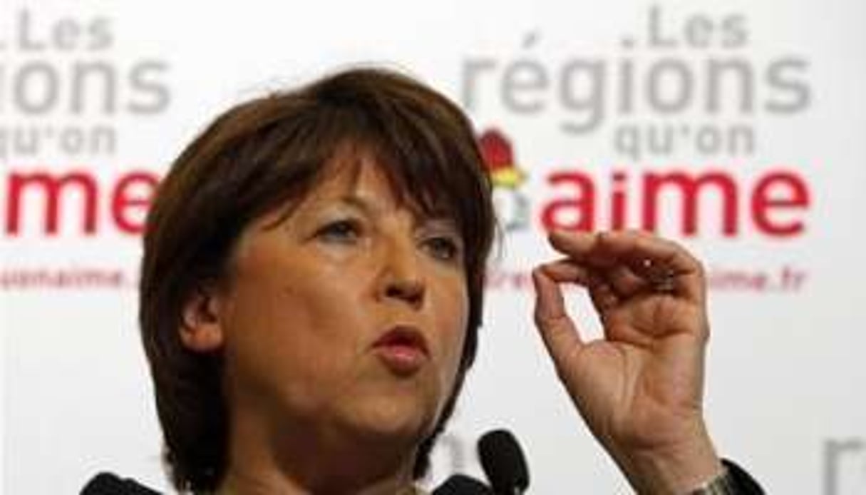 Martine Aubry, numéro un du Parti socialiste français. © Reuters
