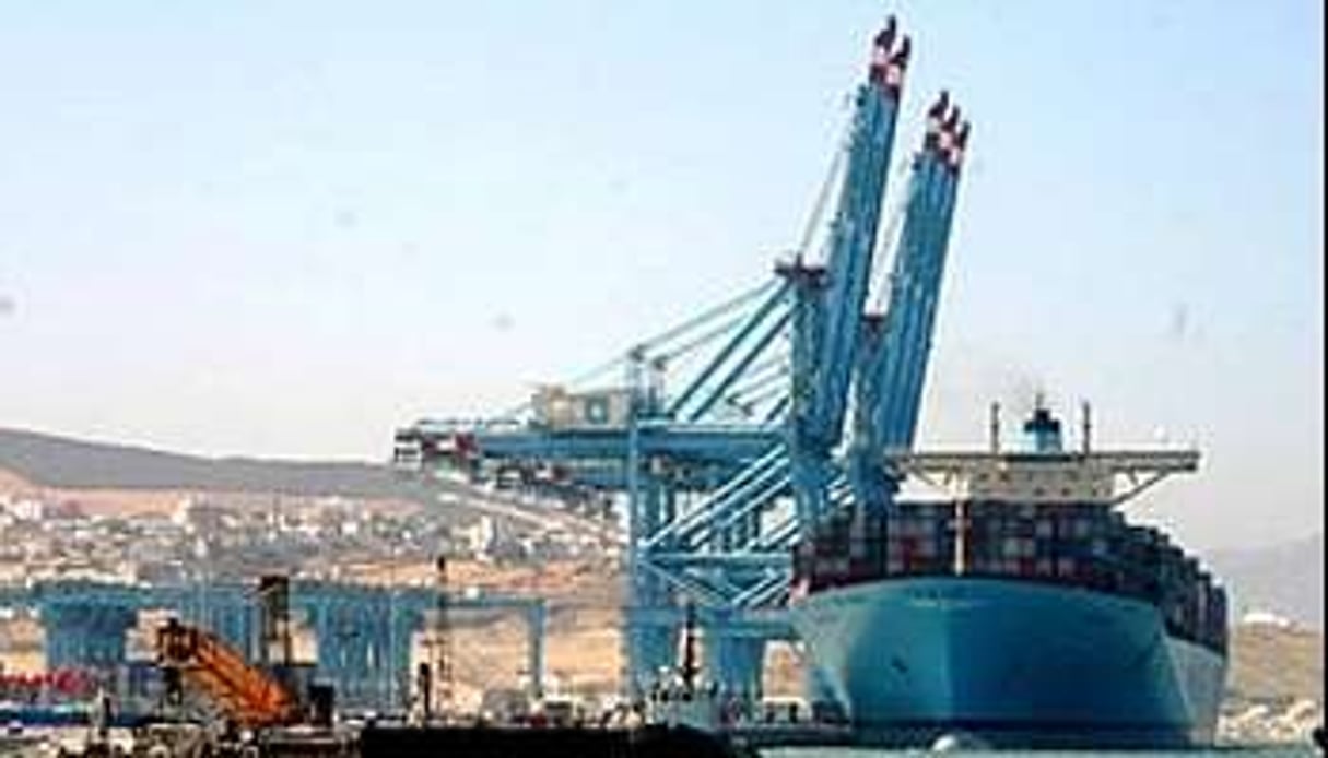Le complexe Tanger Med permettra de développer l’économie régionale. © D.R