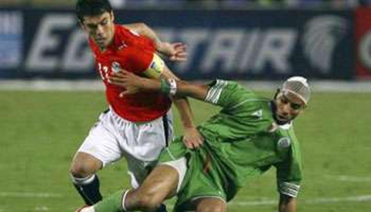Les joueurs algériens, blessés pour certains, avaient remporté la rencontre. © AFP