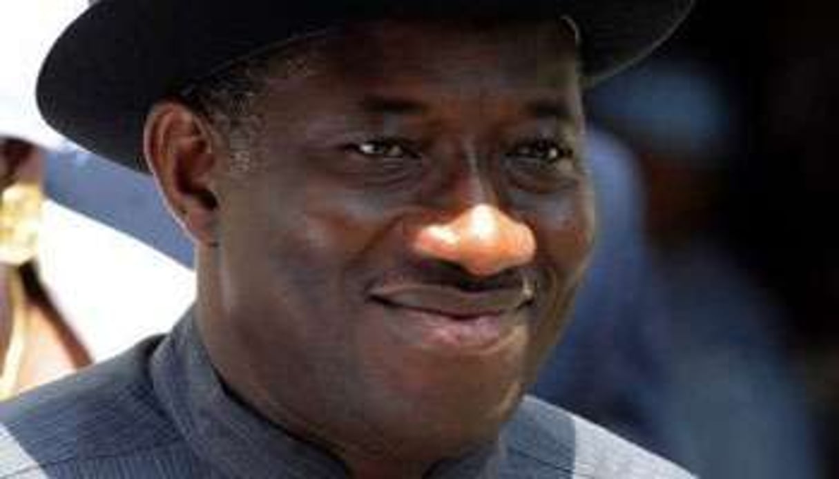 Le président nigérian par interim, Goodluck Jonathan, le 16 février 2010 à Abuja. © AFP