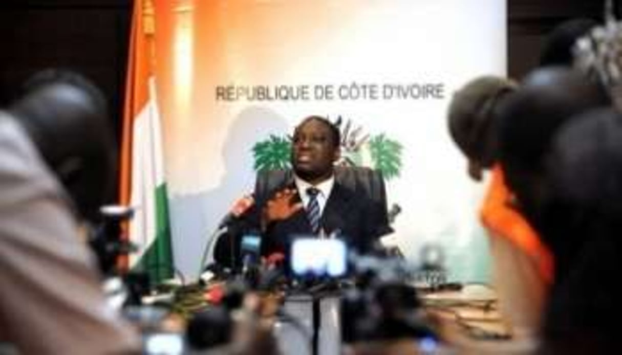 Le Premier ministre ivoirien Guillaume Soro le 23 février 2010 à Abidjan. © AFP