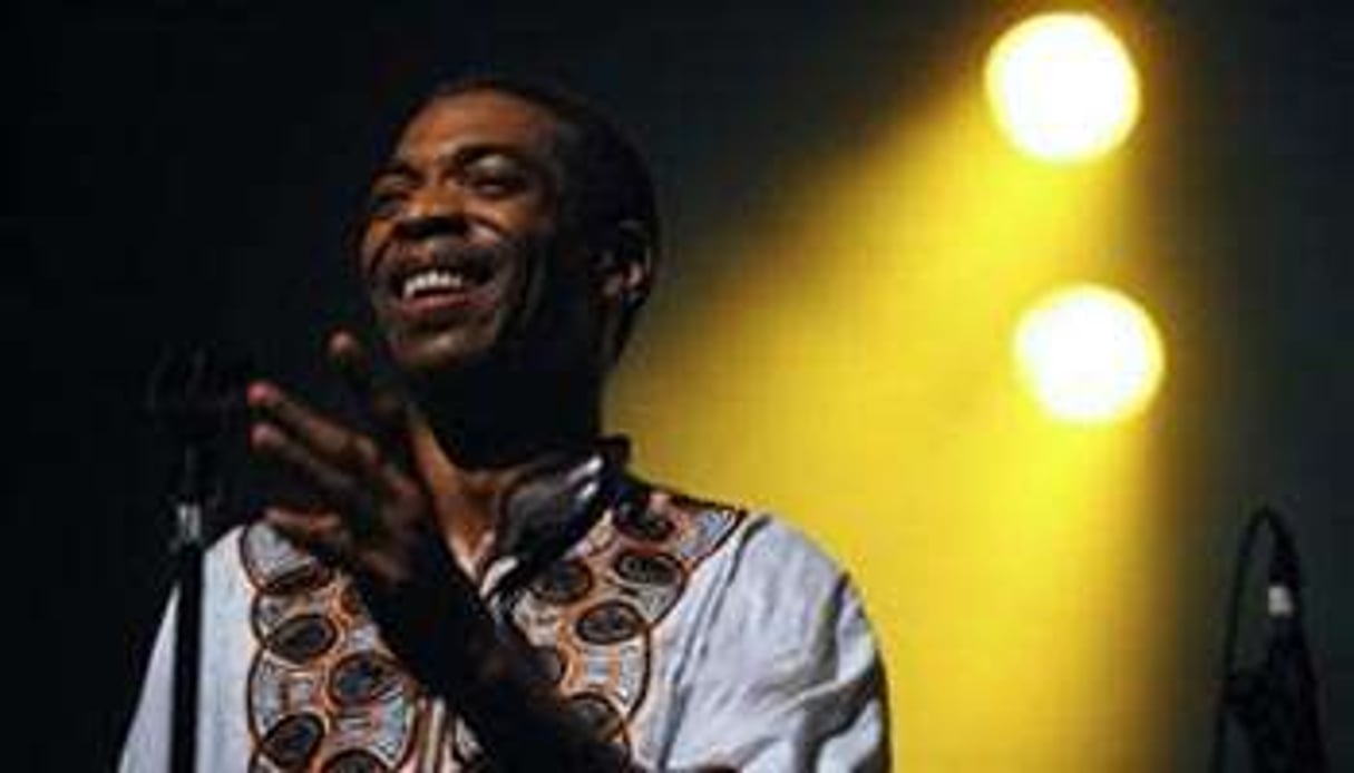 Femi Kuti : un afrobeat mâtiné de jazz et de reggae. © AFP