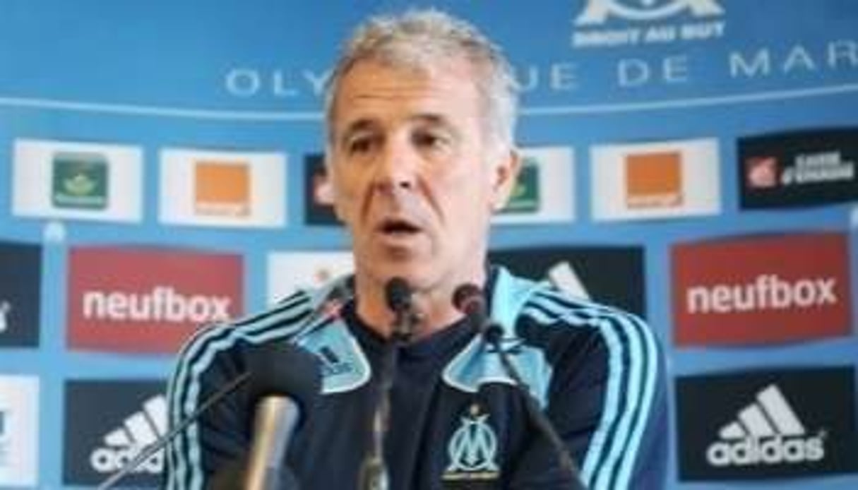 L’ancien entraîneur de l’Olympique de Marseille Éric Gerets. © AFP