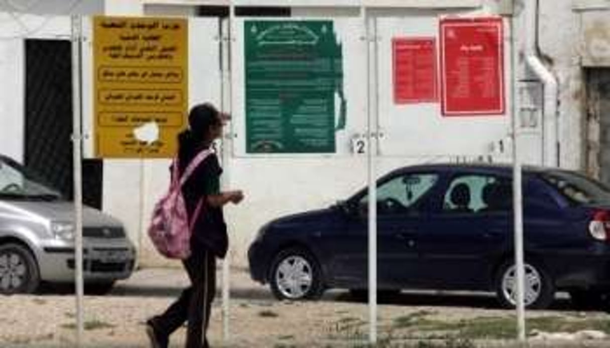 La campagne pour les municipales tunisiennes du 9 mai prochain est bien terne. © Hichem.