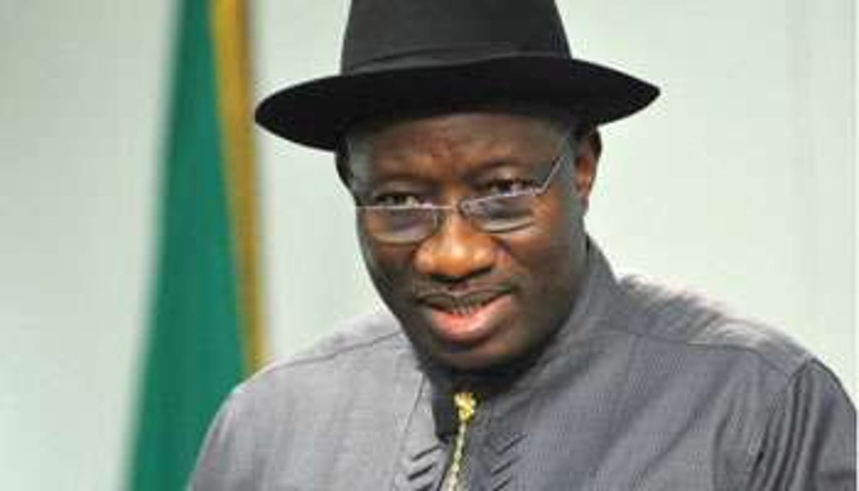 Le président par intérim du Nigeria, Goodluck Jonathan, le 12 avril 2010 à Washington. © AFP