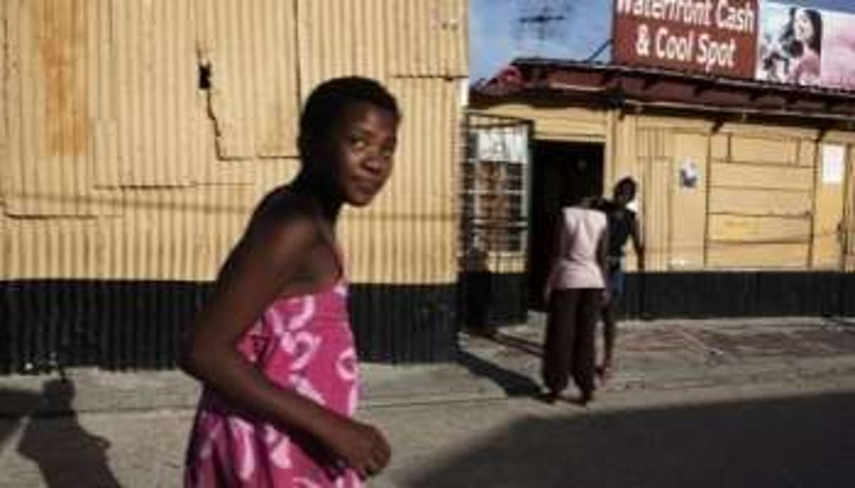 Le township de Khayelitsha, au Cap, en février 2010. © F. O’Reilly/Reuters.