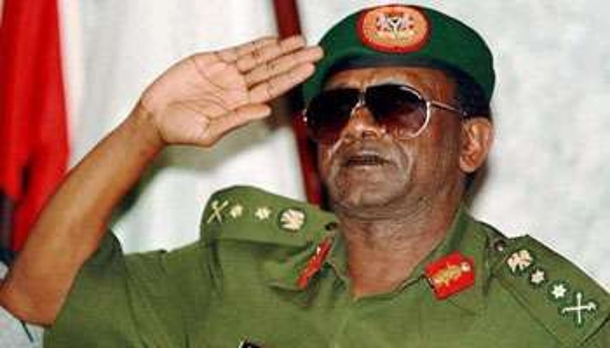 L’ancien président nigérian Sani Abacha, en 1997. © AFP