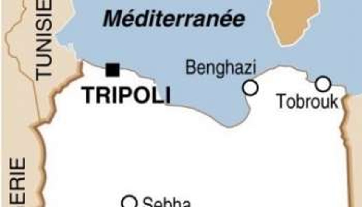 Le crash s’est produit à l’aéroport de Tripoli, au moment de l’atterrissage. © AFP