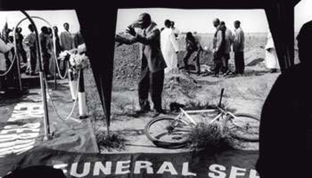 Funérailles en Afrique du Sud. © Agence VU