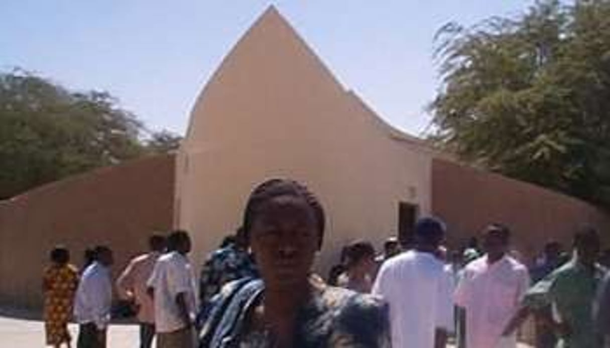 La façade de la cathédrale de Nouakchott. © D.R.