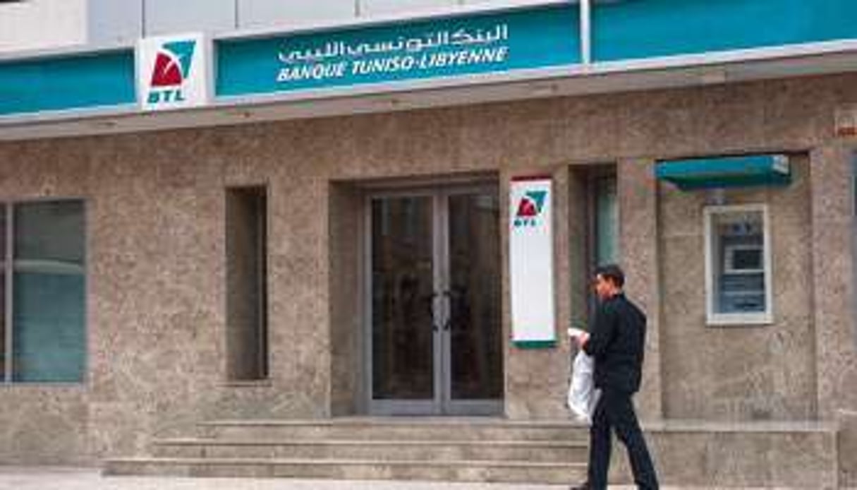 La Banque tuniso-libyenne, à Tunis, témoigne de la collaboration des deux pays. © Nicolas Fauqué/imagesdetunisie.com