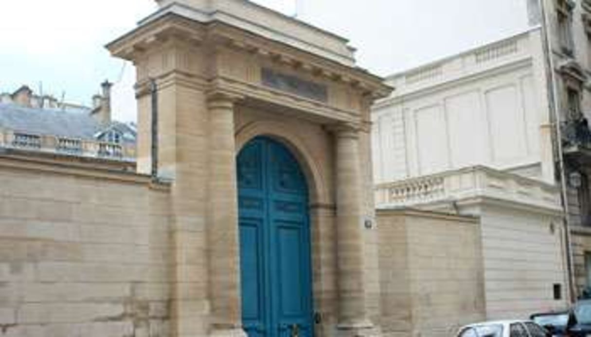 L’hôtel particulier de Longueuil, dans le 2e arrondissement de Paris. © David Fritz/AFP