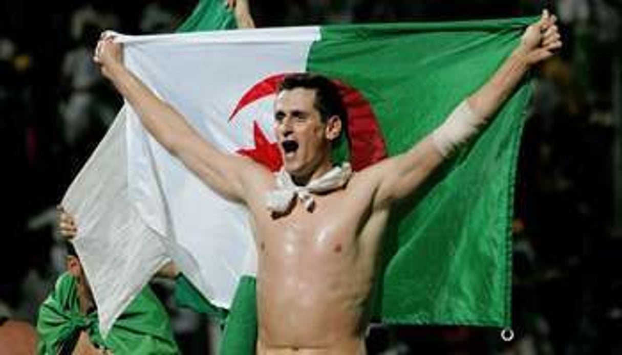 Après sa victoire sur l’Egypte, l’Algérie s’était qualifiée pour le Mondial 2010. © AFP