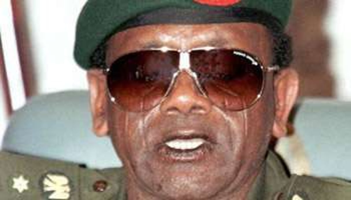 L’ex-dictateur du Nigeria, Sani Abacha. © AFP