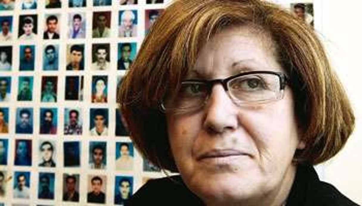 Nacéra Dutour, fondatrice du Collectif des familles de disparus en Algérie (CFDA). © JA