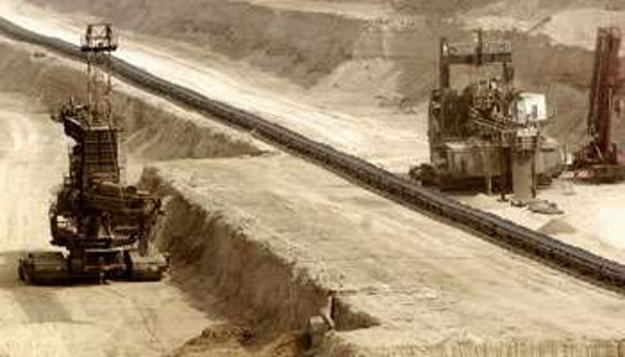 Mine d’Hahotoé : 116 millions d’euros vont être investis dans le phosphate. © Vincent Fournier/J.A.