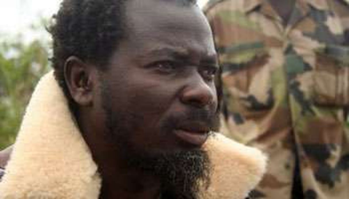 L’ex-chef rebelle congolais, Frédéric Bintsamou, le 20 juin 2007 à Kinkala (Congo). © AFP