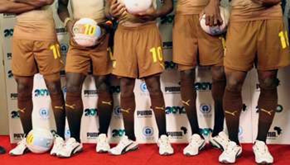 La marque équipe notamment la sélection camerounaise. © Reuters