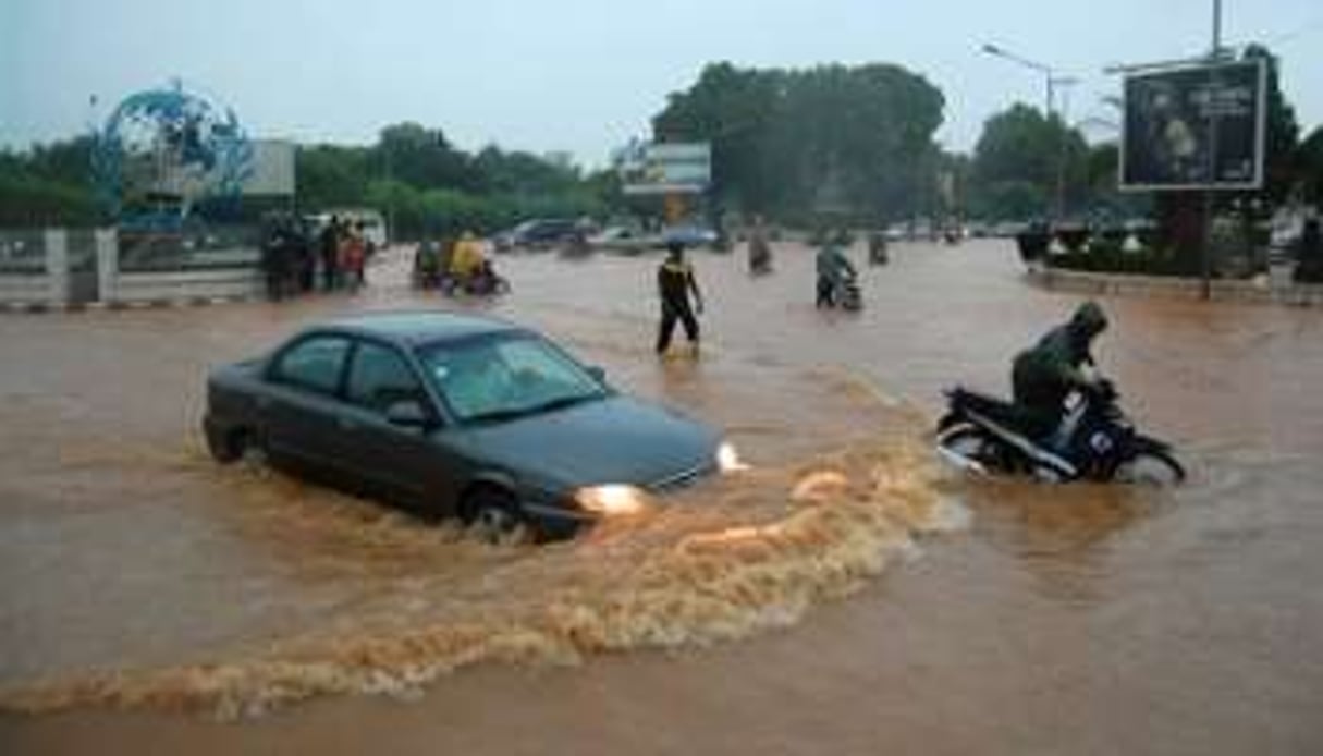 Des inondations avaient déjà touché la capitale burkinabè en septembre 2009. © Archive/AFP