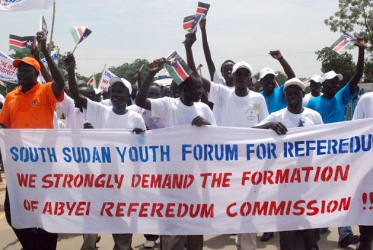 Sud-Soudan: la population rend hommage au leader John Garang, mort en 2005 © AFP