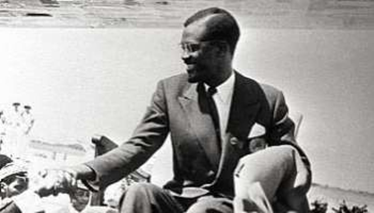 Le Congolais Patrice Emery Lumumba, en 1960 © AFP