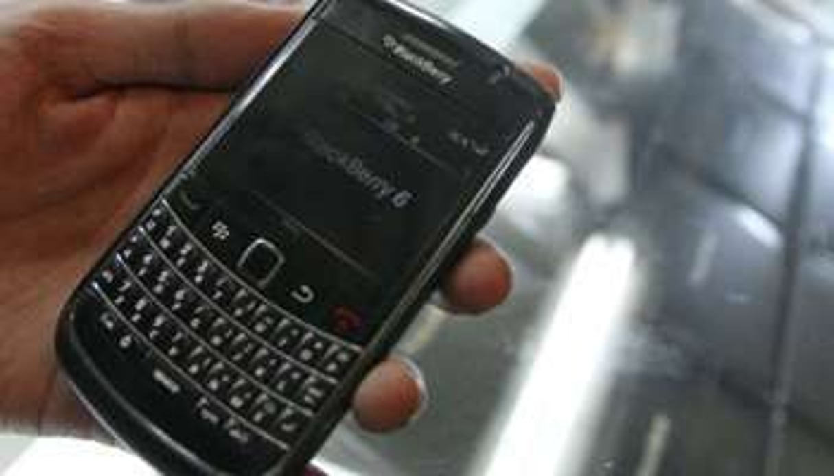 L’Algérie pourrait bientôt interdire le BlackBerry. © Sipa