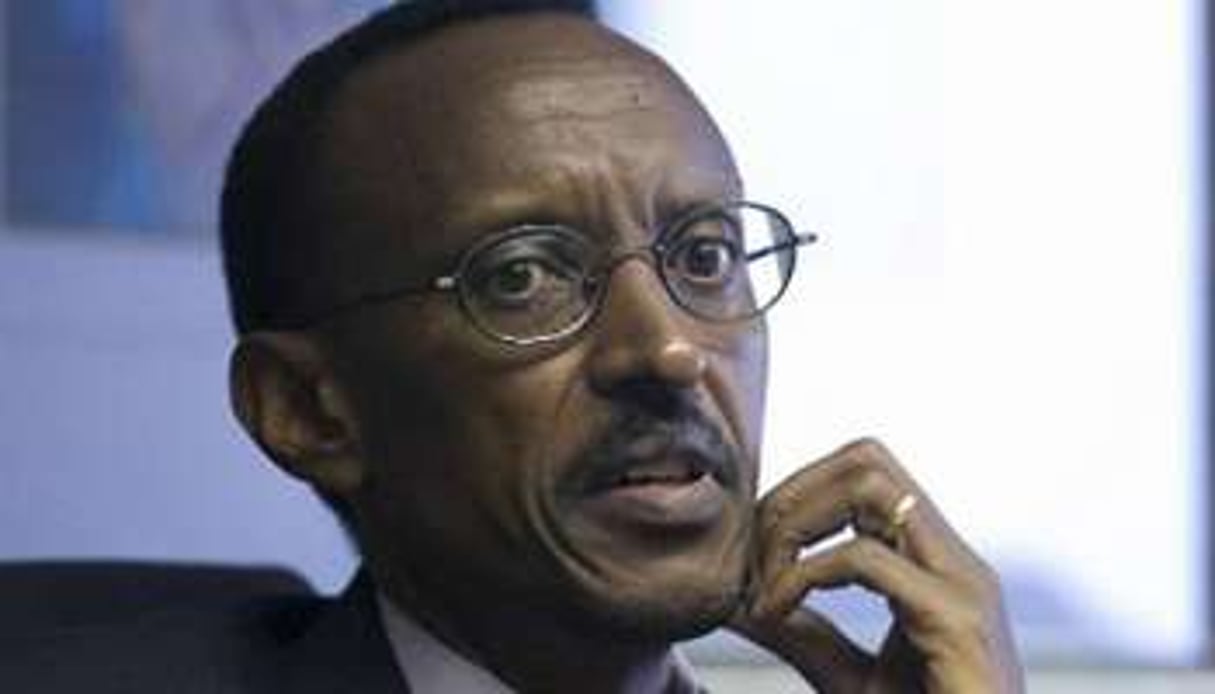 Paul Kagamé est l’ultra favori à l’élection du 9 août. © AFP
