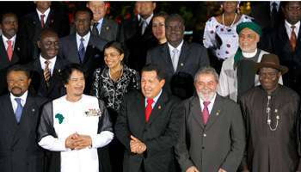 Le sommet Amérique du Sud-Afrique sur l’île de Margarita, en septembre 2009. © Reuters