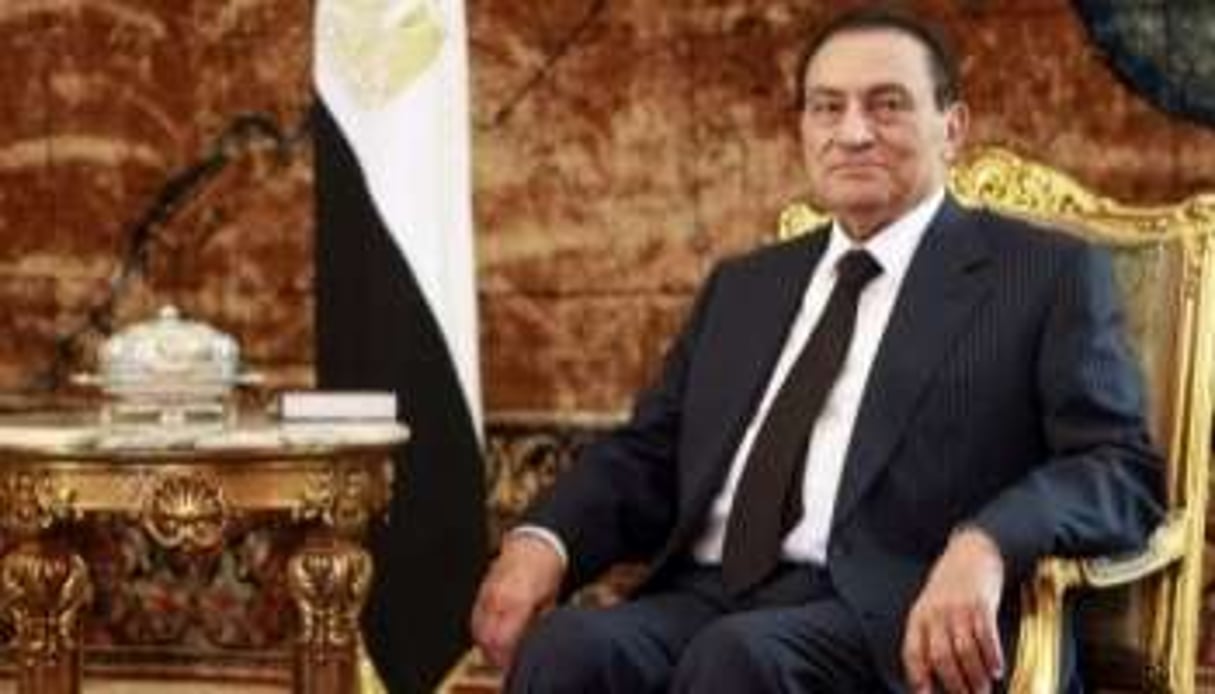 Le président égyptien Hosni Moubarak, le 21 juillet 2010 au Caire. © AFP