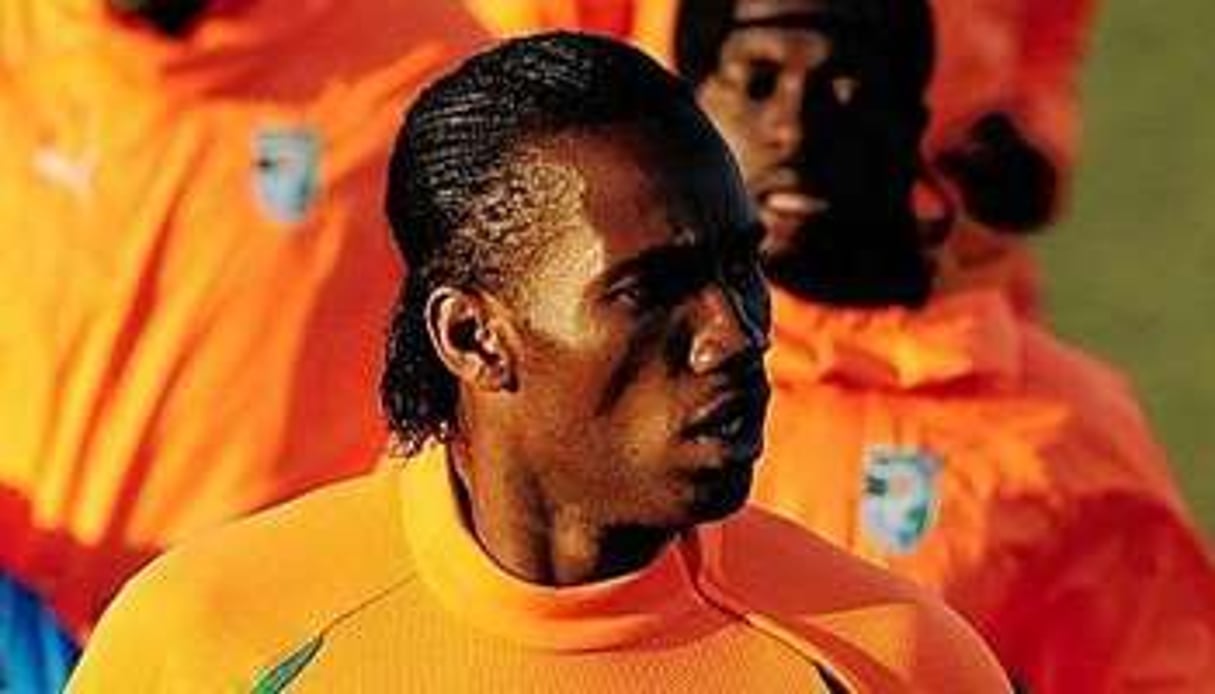 Didier Drogba affirme qu’il reste à la disposition de la sélection ivoirienne. © AFP