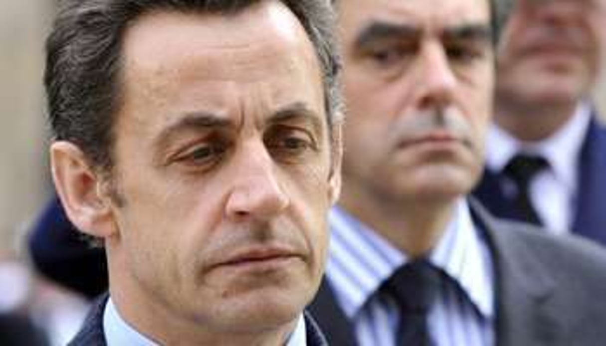 Nicolas Sarkozy et François Fillon. © AFP