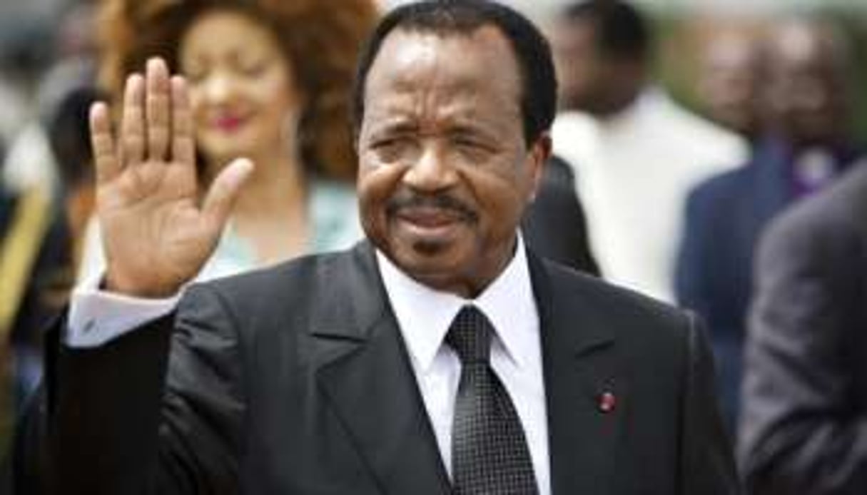 Paul Biya, président du Cameroun, le 20 mars 2009 à Yaounde. © Reuters