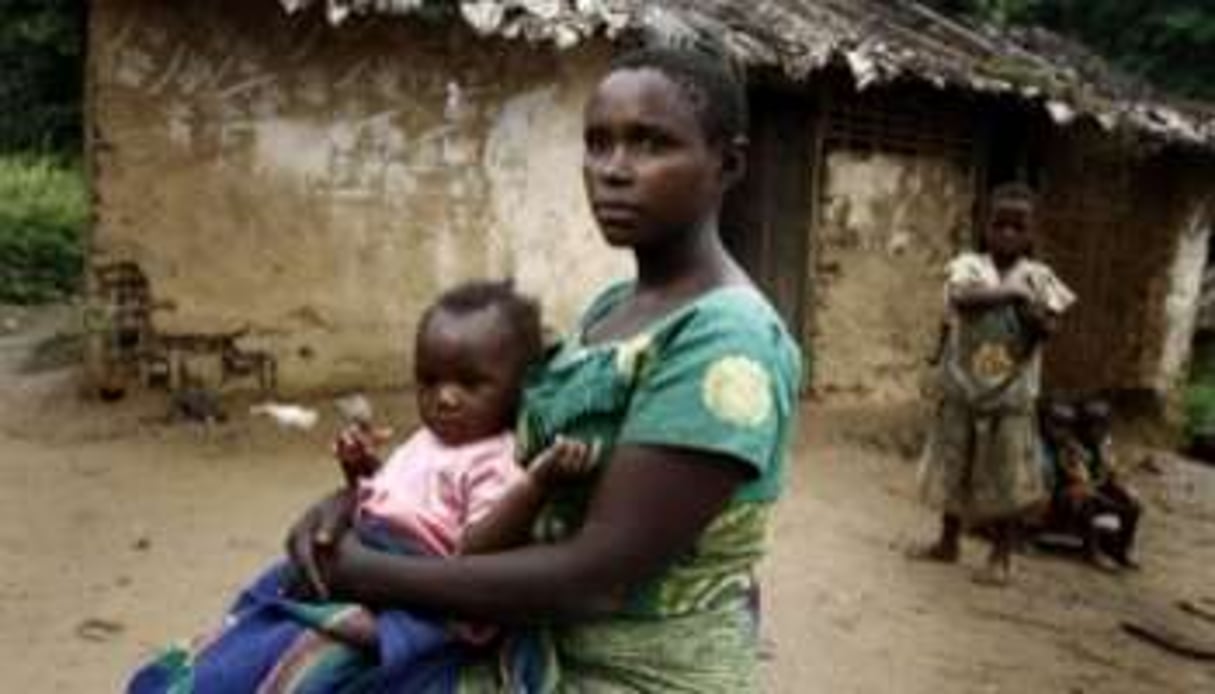 Une famille congolaise, demain victime des groupes rebelles de l’Est de la RD Congo ? © Marc Hoffer/AFP