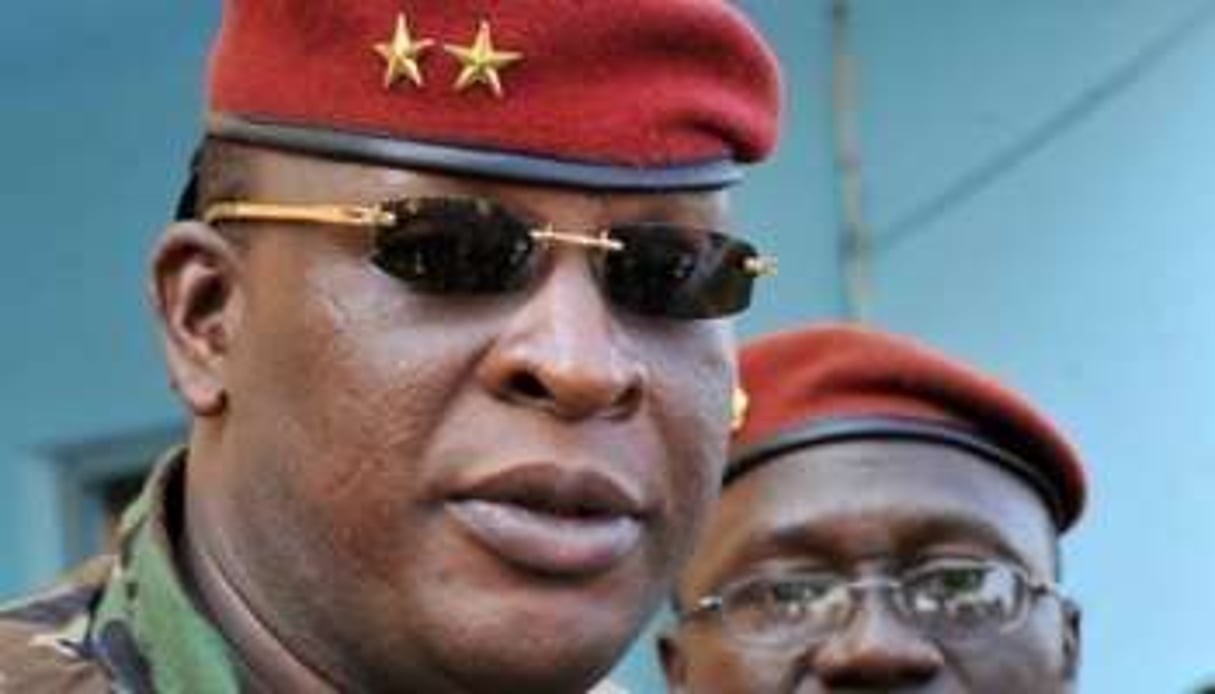 Le général Sékouba Konaté exige une date pour le second tour. © AFP