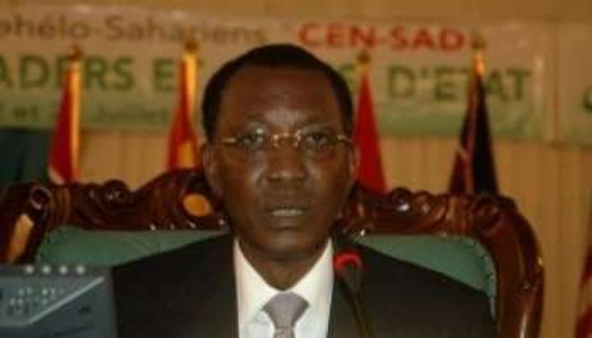 Le président tchadien Idriss Déby Itno, le 22 juillet 2010 à N’Djamena. © AFP