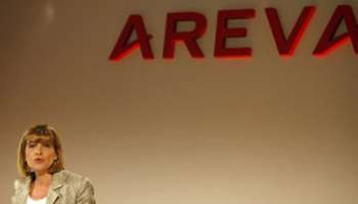La patronne d’Areva, en mars 2009 à Paris. © AFP
