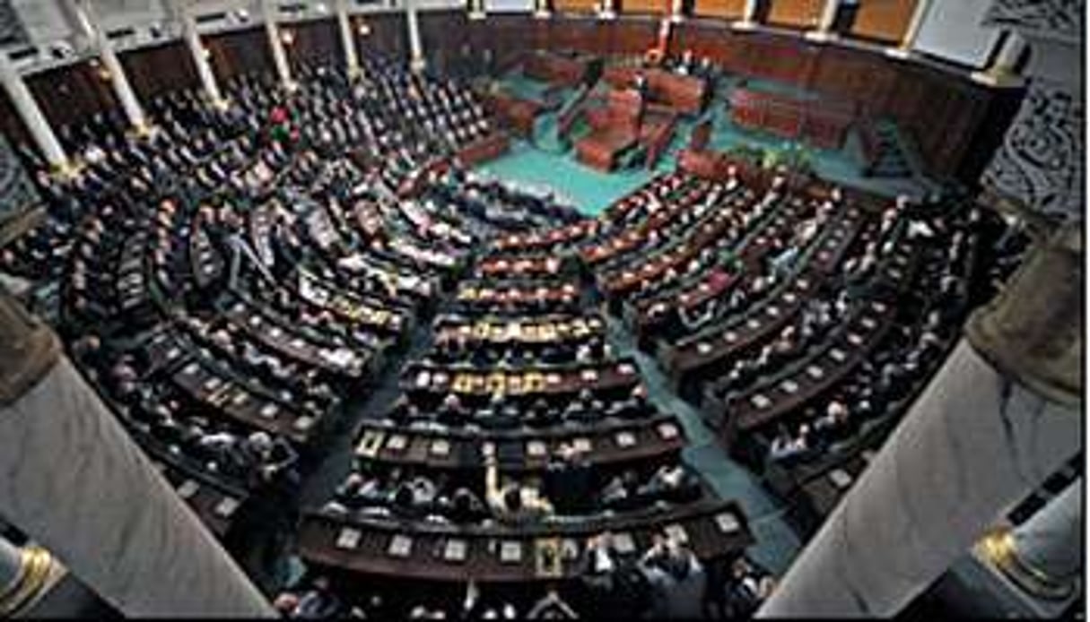 La chambre des députés à Tunis. © D.R.