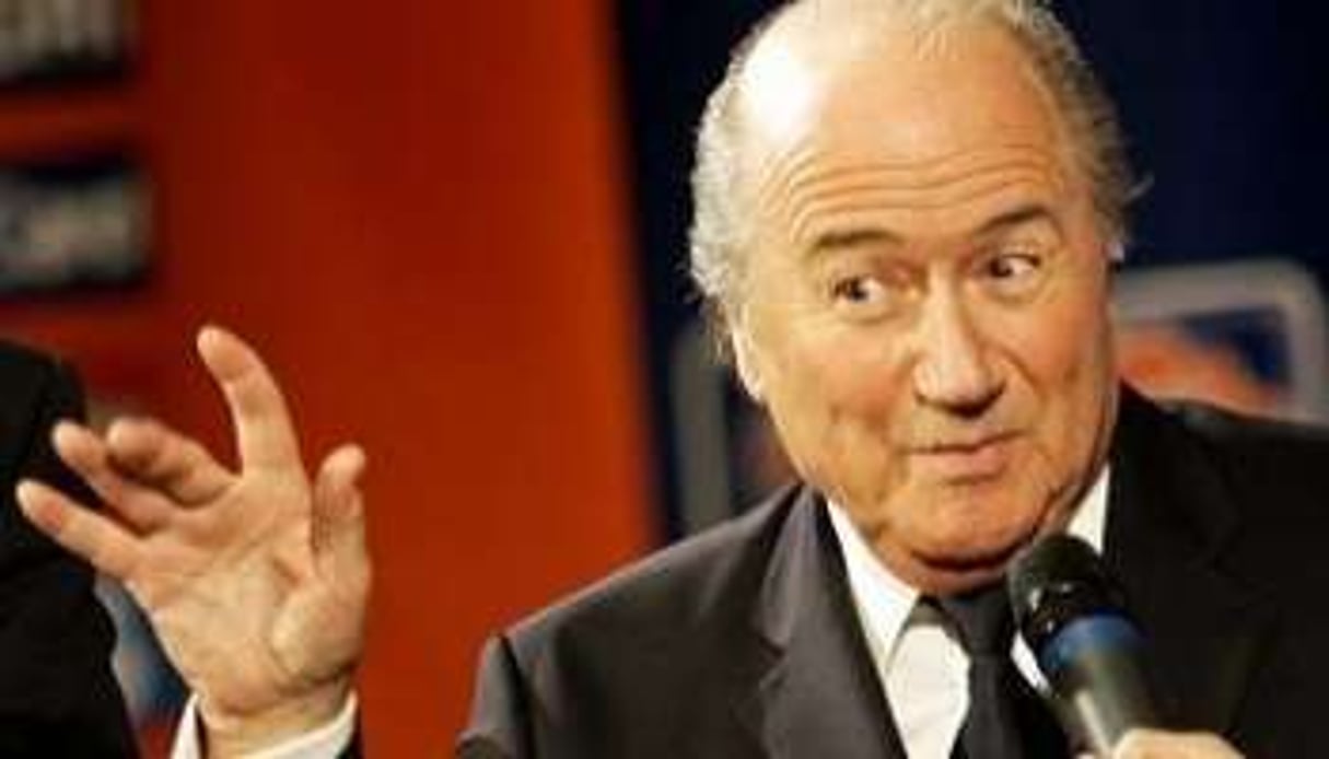 Sepp Blatter, le président de la Fifa. © D.R.