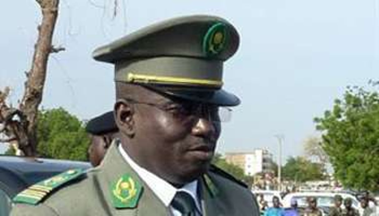 Le colonel Abdoulaye Badié, le 3 août 2010. © AFP